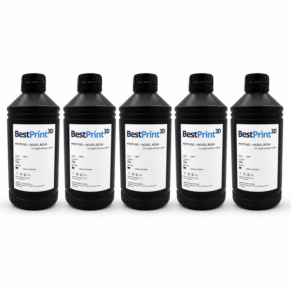 BestPrint 3D Model Resin - 5 Flaschen